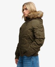 Chaqueta Bomber MA1 Acolchada con Capucha