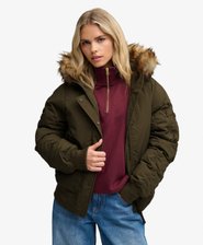 Chaqueta Bomber MA1 Acolchada con Capucha