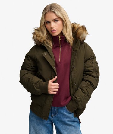 Chaqueta Bomber MA1 Acolchada con Capucha Image 2