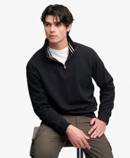 Essential Serif Logo Half Zip Sweatshirt