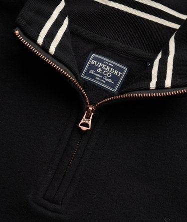 Essential Serif Logo Half Zip Sweatshirt Image 6