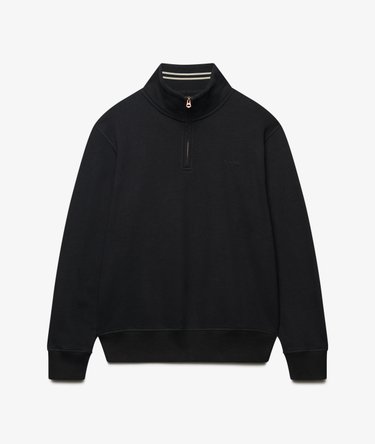 Essential Serif Logo Half Zip Sweatshirt Image 7