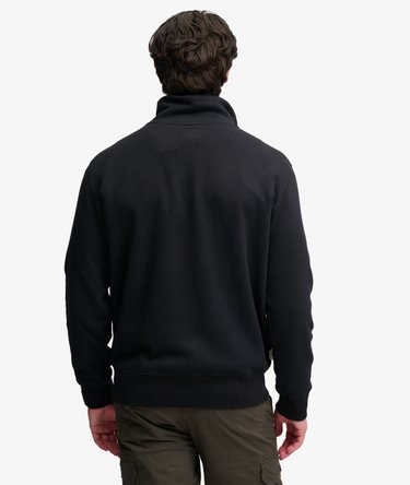 Essential Serif Logo Half Zip Sweatshirt Image 5