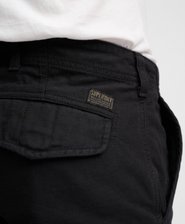 Tapered Washed Chino Trousers