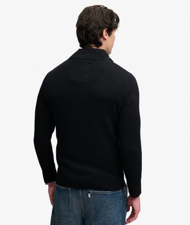 Cotton Button Henley Jumper Image 5