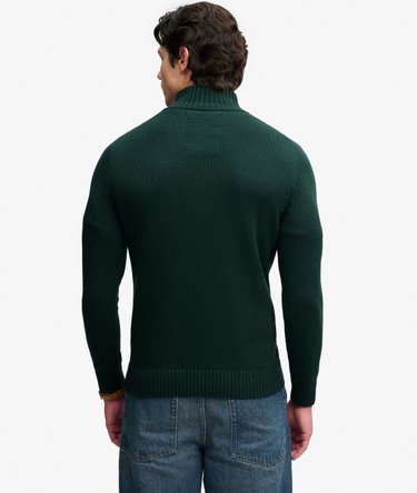 Cotton Button Henley Jumper Image 5