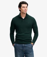 Cotton Button Henley Jumper