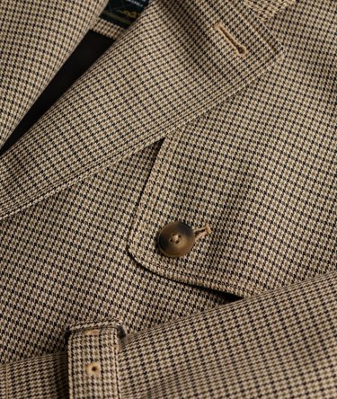 Micro Check Trenchcoat Image 8