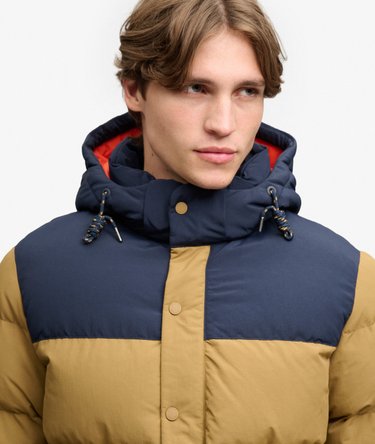 Everest Colour Block Puffer Jacket Image 4