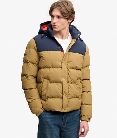 Everest Colour Block Puffer Jacket Image 1