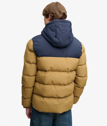 Everest Colour Block Puffer Jacket Image 6