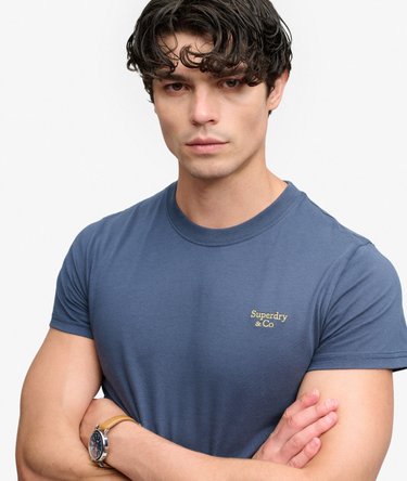 Essential Serif Logo T-shirt Slim Passform Image 4