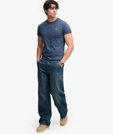 Essential Serif Logo T-shirt Slim Passform Image 3