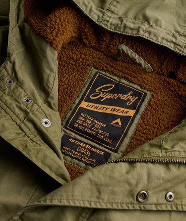 Military Parka Jakke Oversized Pasform Image 5