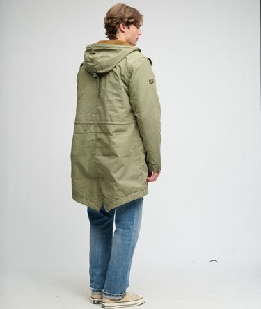 Military Parka Jakke Oversized Pasform Image 4