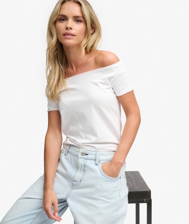 Top Bardot dopasowany kr&oacute;j Image 1