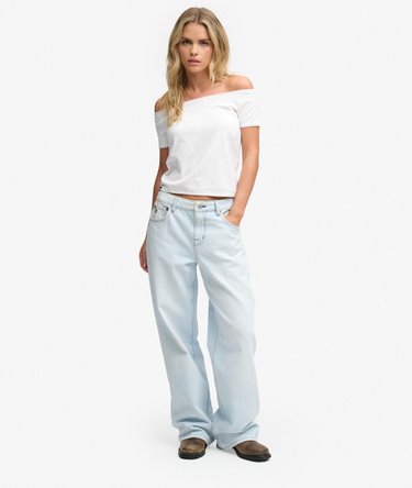 Top Bardot dopasowany kr&oacute;j Image 3