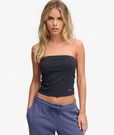 Athletic Essentials Jersey Bandeau Top Image 2