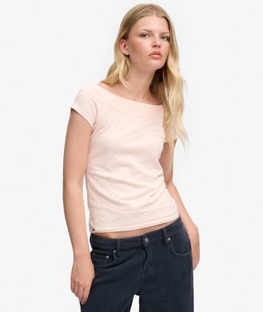 Athletic Essentials Off Shoulder Top Image 1