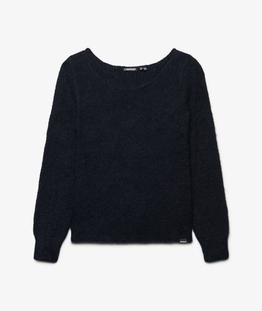 Brushed Boat Neck Jumper Image 7