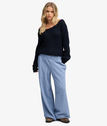 Brushed Boat Neck Jumper Image 3