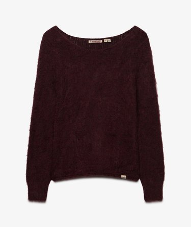 Brushed Boat Neck Jumper Image 7