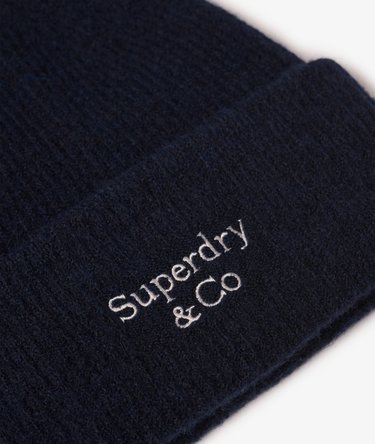Heritage Rib Knit Beanie Hat Image 2