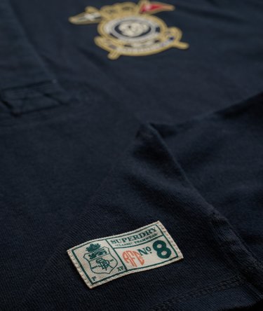 Rugby Shirt Double Emblem Coupe D&eacute;contract&eacute;e Image 6