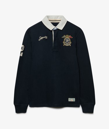 Rugby Shirt Double Emblem Coupe D&eacute;contract&eacute;e Image 7