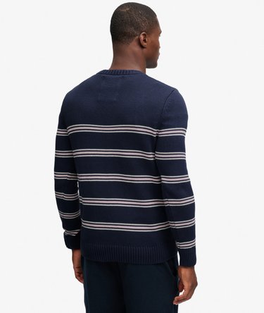 Pull Ray&eacute; en Coton Coupe Ajust&eacute;e Image 5