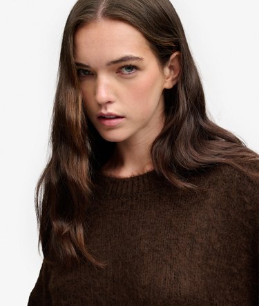 Slouchy Brushed Knit Jumper Image 3