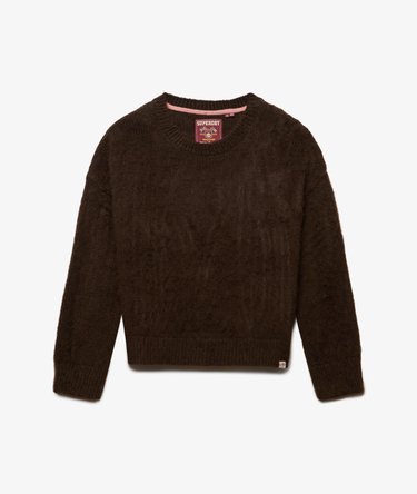 Slouchy Brushed Knit Jumper Image 7