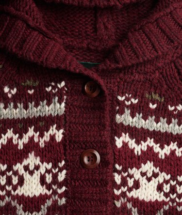 Fairisle Kapuzenpullover mit lockerer Passform Image 6