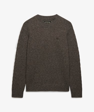 Brushed Cable Sleeve Jumper Image 7