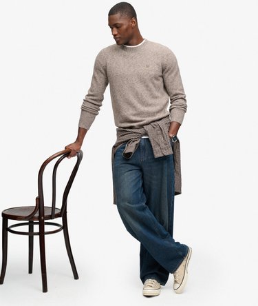 Brushed Cable Sleeve Jumper Image 1
