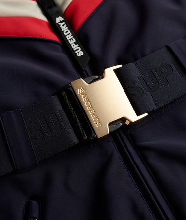 Luxe Chevron Ski Suit Slim Passform Image 7