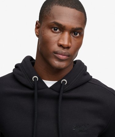 Vintage Logo Embroidered Hoodie Image 3