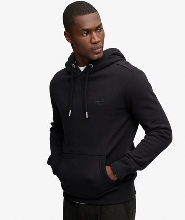 Vintage Logo Embroidered Hoodie Image 1