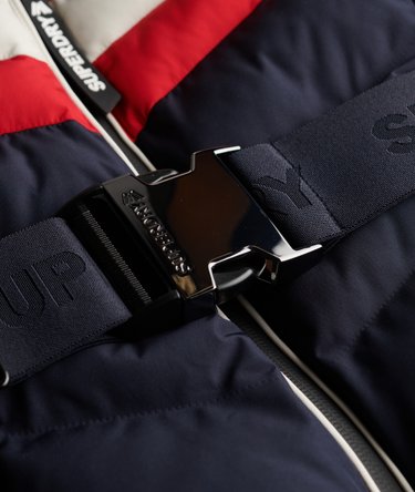 Luxe Chevron Ski Steppjacke Image 7