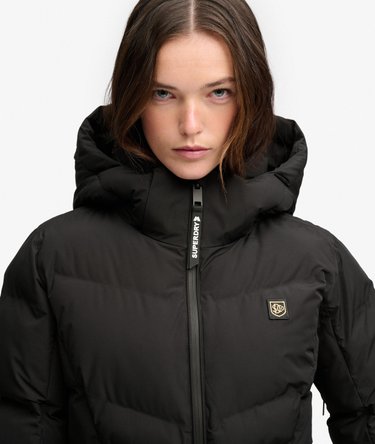 Luxe Belted Ski Padded Jacket Image 4