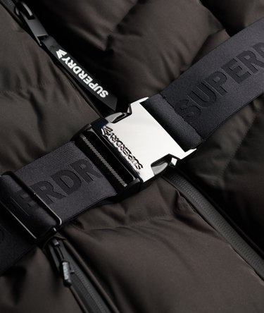 Luxe Belted Ski Padded Jacket Image 7