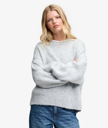 Pull Brushed Knit coupe oversize Image 2