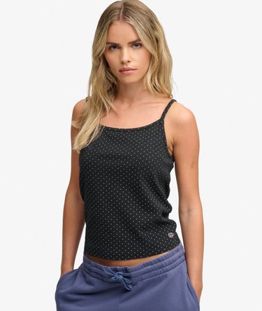 Polka Dot Cami Top Image 2