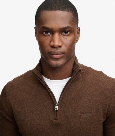 Pull Cotton Half Zip coupe ajust&eacute;e Image 4