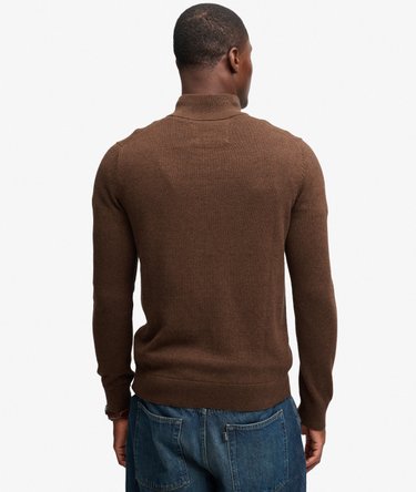 Pull Cotton Half Zip coupe ajust&eacute;e Image 5