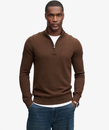 Pull Cotton Half Zip coupe ajust&eacute;e Image 2