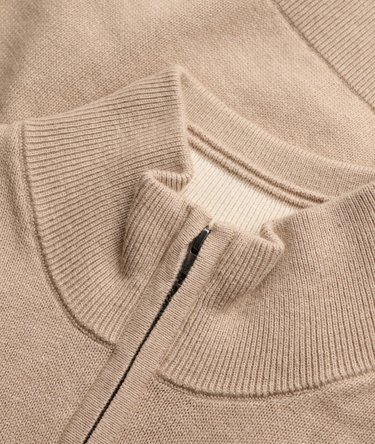 Pull Cotton Half Zip coupe ajust&eacute;e Image 6