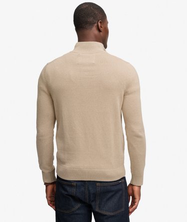 Pull Cotton Half Zip coupe ajust&eacute;e Image 5