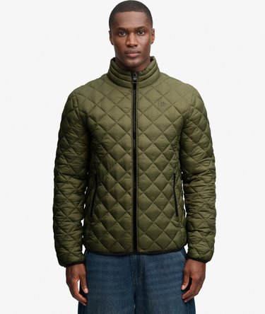 Diamond Quilt Fuji Jakke met slanke pasvorm Image 5
