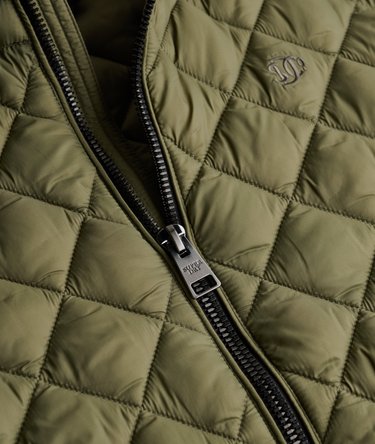 Diamond Quilt Fuji Jakke met slanke pasvorm Image 7
